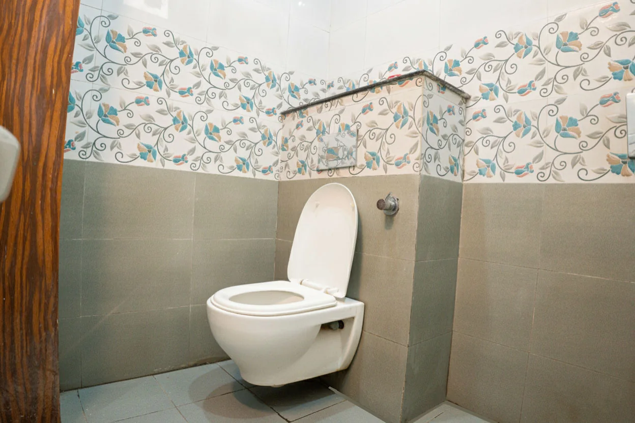 En suite bathroom in Premium Room at Trippme Rishikesh